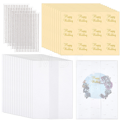 Translucent Sulphate Paper Envelope DIY-FG0010-21-1
