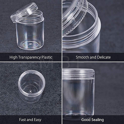 Column Plastic Bead Containers CON-BC0003-03-1