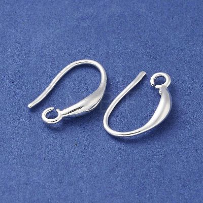 Brass Earring Hooks KK-A236-13S-1