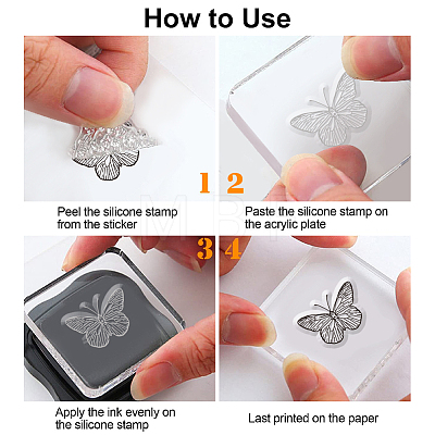 PVC Plastic Stamps DIY-WH0372-0084-1