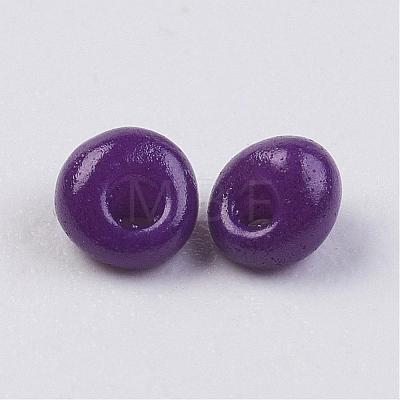 Opaque Glass Seed Beads SEED-R032-B11-1