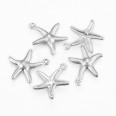 304 Stainless Steel Charms STAS-P175-33P-1