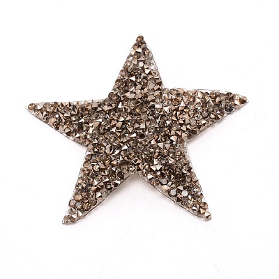 Star Glitter Hotfix Rhinestone DIY-WH0301-92C-04-1