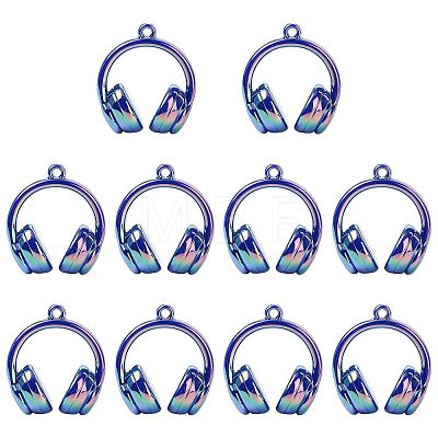 UV Plating Opaque Acrylic Pendants SACR-FZC0001-001F-1