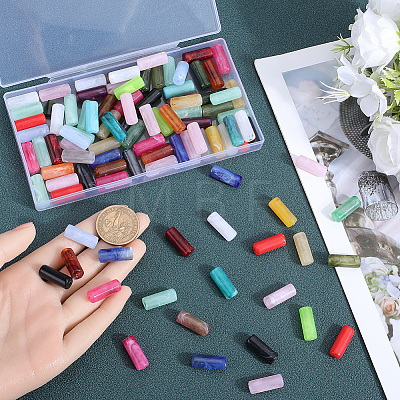 100Pcs Imitation Gemstone Acrylic Beads OACR-SP0001-05D-1