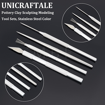 Unicraftale Pottery Clay Sculpting Modeling Tool Sets TOOL-UN0001-19-1
