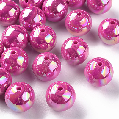 Opaque Acrylic Beads X-MACR-S370-D20mm-A13-1