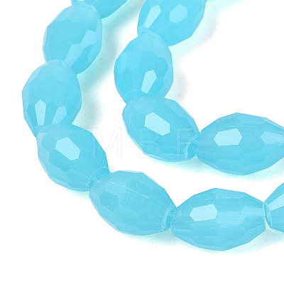 Imitation Jade Glass Beads Strands GLAA-N071-01A-B04-1