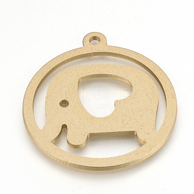 Eco-Friendly Aluminium Big Pendants ALUM-Q001-76A-1