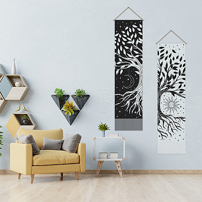 Polyester Decorative Wall Tapestrys AJEW-WH0399-009-1