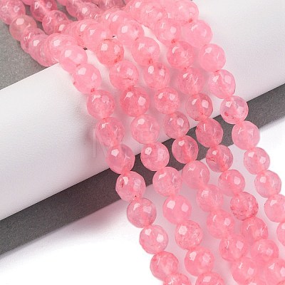 Natural Malaysia Jade Beads Strands G-K288-6mm-14-1