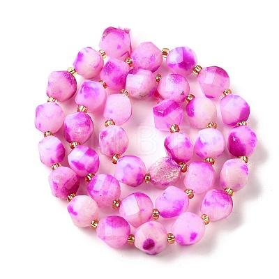 Natural Quartz Dyed Beads Strands G-U023-A02-09-1