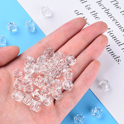 Transparent Acrylic Beads MACR-S373-51B-B12-1