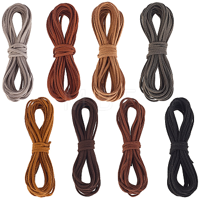 DIY Faux Suede Cord Bracelets & Necklace Making Kit DIY-CL0002-48-1