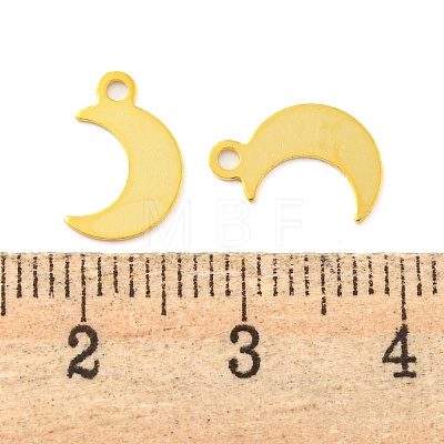 925 Sterling Silver Moon Charms STER-B005-35G-1