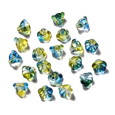 Transparent Czech Glass Beads GLAA-G070-05D-05-1