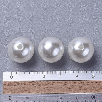 Imitation Pearl Acrylic Beads PL613-22-1