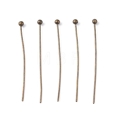 Brass Ball Head Pins LS-RP0.5x30mm-AB-1