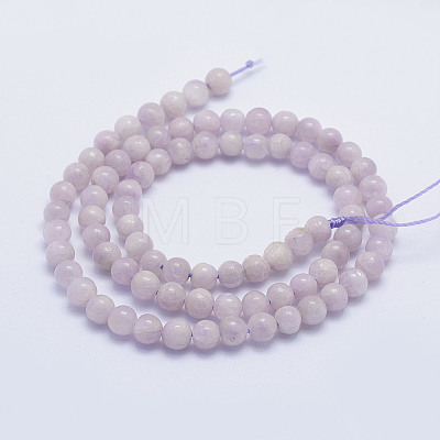 Natural Kunzite Beads Strands G-L478-13-5mm-1