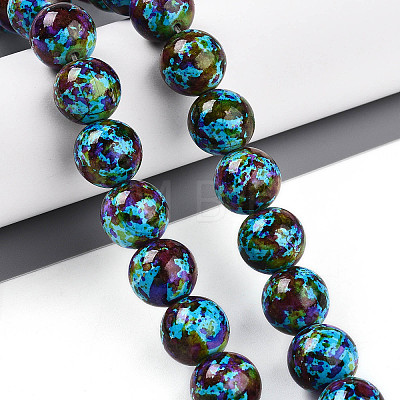 Synthetic Turquoise Beads Strands TURQ-T004-08A-05-1