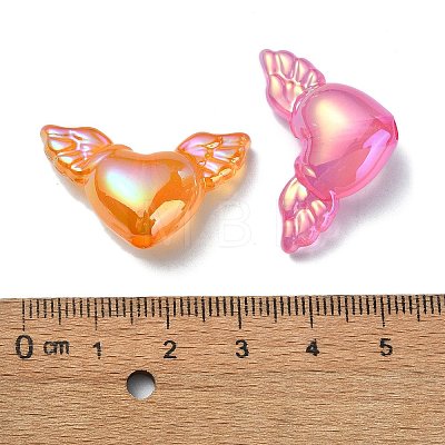 Imitation Jelly Acrylic Beads X1-OACR-E033-07-1