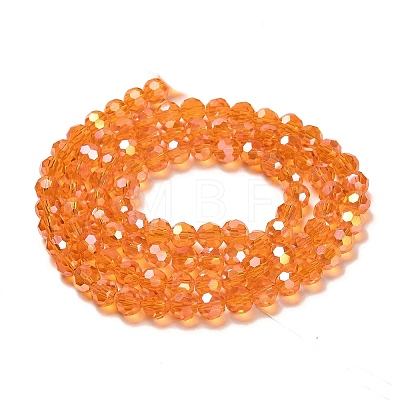 Transparent Glass Beads EGLA-A035-T6mm-B05-1