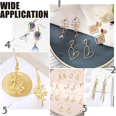 Unicraftale DIY 304 Stainless Steel Earring Making findings Kits DIY-UN0001-86-1