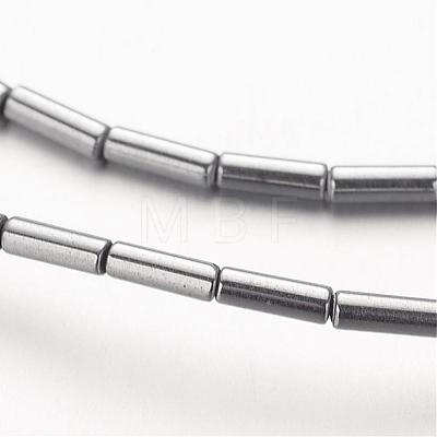Electroplate Non-magnetic Synthetic Hematite Bead Strands G-F300-37A-01-1