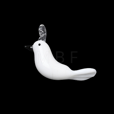 Handmade Lampwork Pendants LAMP-F043-04-1