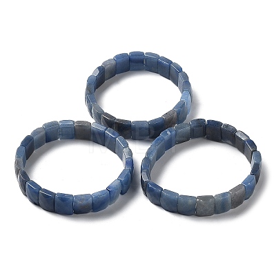 Natural Kyanite Stretch Bracelets BJEW-F406-B25-1