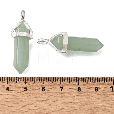 Natural Green Aventurine Pendants G-H360-01S-10-1