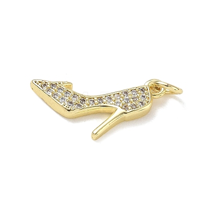 Brass with Crystal Rhinestone Charms RB-CBA6830-07G-03-1