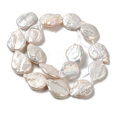 Natural Keshi Pearl Beads Strands PEAR-E016-001-1