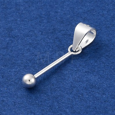 925 Sterling Silver Pendant Bails STER-D301-03S-1