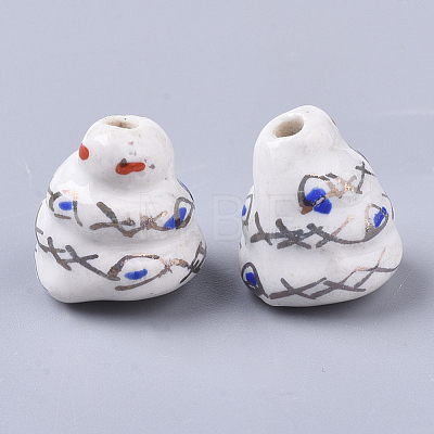 Handmade Porcelain Beads PORC-N004-96-1