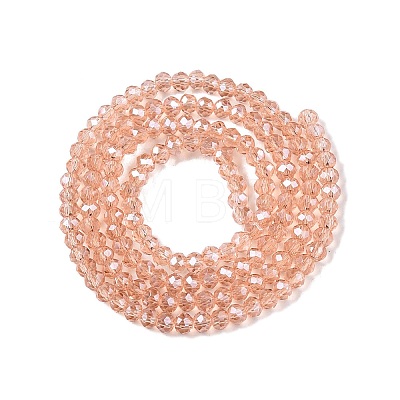 Electroplate Glass Beads Strands EGLA-A044-T2mm-A21-1