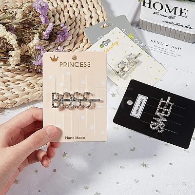 Hair Clip Display Cards CDIS-NB0001-05-1