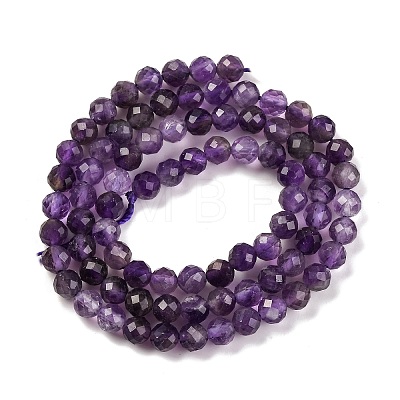 Natural Amethyst Beads Strands G-F770-C07-02AB-1