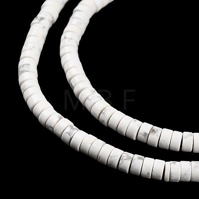 Synthetic Howlite Beads Strands G-M401-D03-1