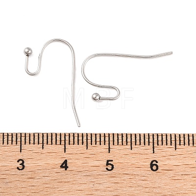 Tarnish Resistant 316 Surgical Stainless Steel Earring Hooks STAS-I045-03-1