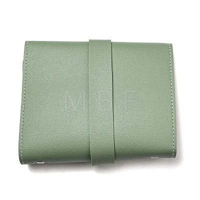 PU Imitation Leather Earring Storage Bags EDIS-E012-01B-1