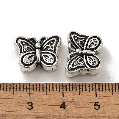 Tibetan Style Alloy Beads PALLOY-P302-14B-AS-1