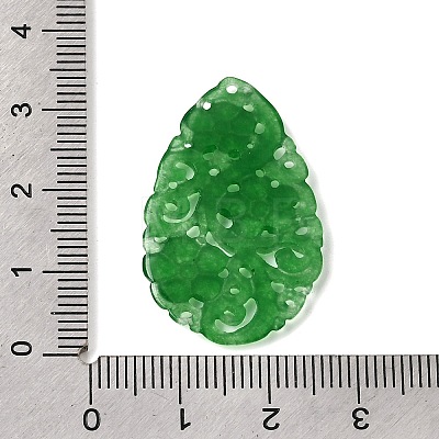 Natural Quartz Carved Pendants G-Z162-05B-1