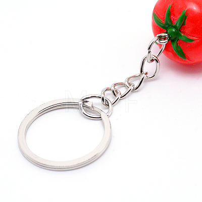 Resin Keychain KEYC-WH0017-09-1