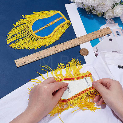 Cloth Tassel Shoulder Epaulettes DIY-WH0816-203A-1