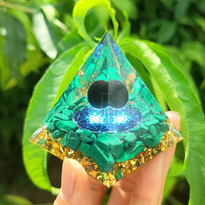 Orgonite Pyramid Resin Energy Generators PW-WG00C2D-01-1