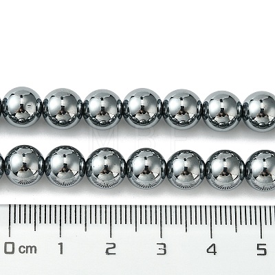 Natural Terahertz Stone Beads Strands G-Z034-B13-04-1