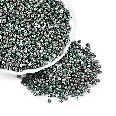 Picasso Glass Seed Beads GL-N001-01B-01-1