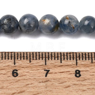 Natural Kyanite/Cyanite/Disthene Beads Strands G-G272-A01-6mm-1