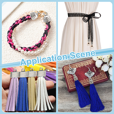 120Pcs 3 Styles Alloy Cord Ends FIND-WR0013-12-1